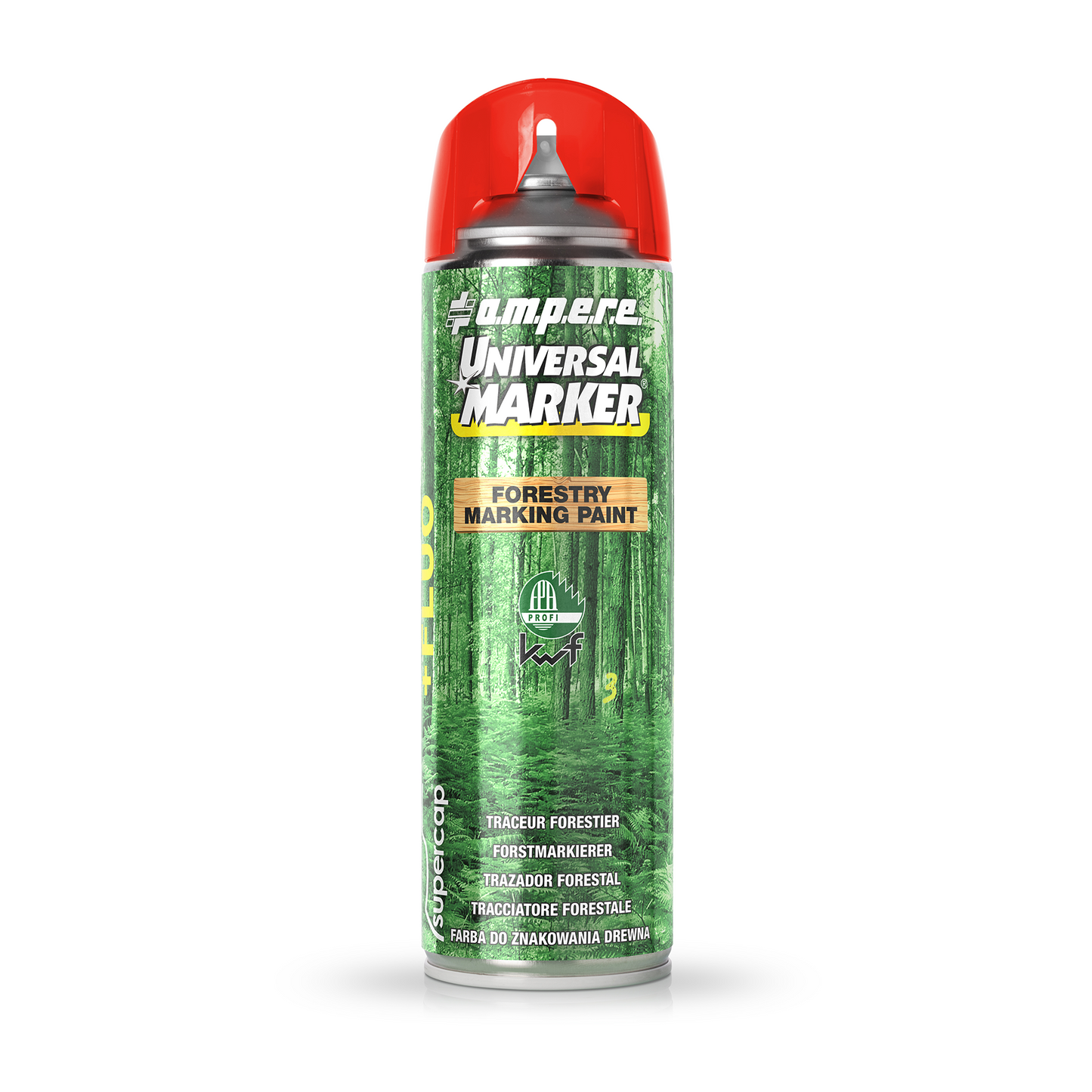 A.M.P.E.R.E Universal Marker Forstmarkierfarbe Fluo 12 Dosen / Karton