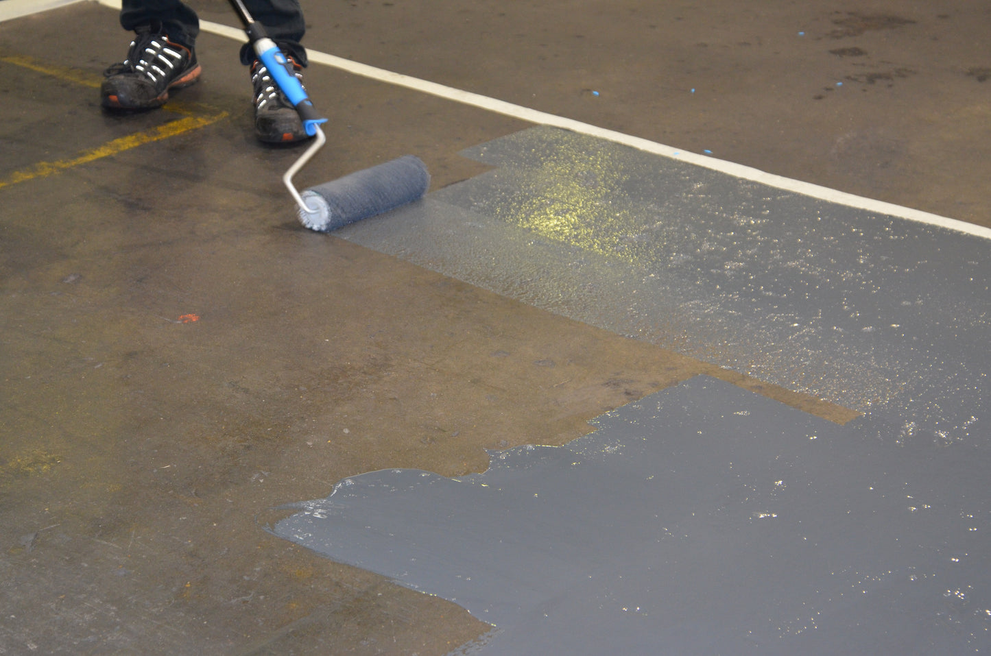 A.M.P.E.R.E Bodenmarkierungsfarbe Traffic Floor Paint - 5l